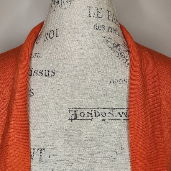 Burnt orange bolero sweater - Picture 6 of 12